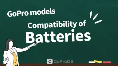 GoPro Battery Compatibility Chart: MISSION 1 & HERO 13 to HERO 3 thumbnail