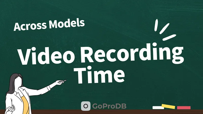 GoPro Recording Time Chart: Maximum Hours for All Models thumbnail