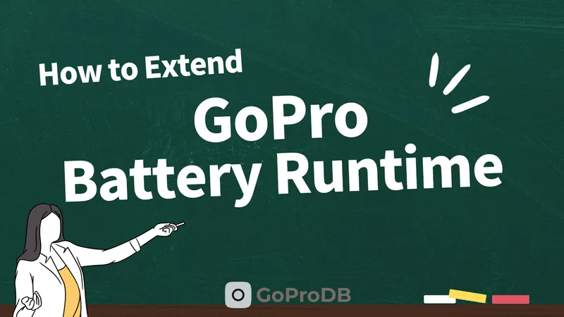 GoPro Battery Runtime Chart + 8 Ways to Extend Life thumbnail